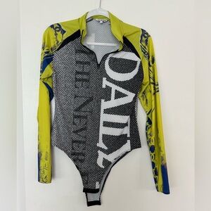 Daily Paper Newspaper Bodysuit